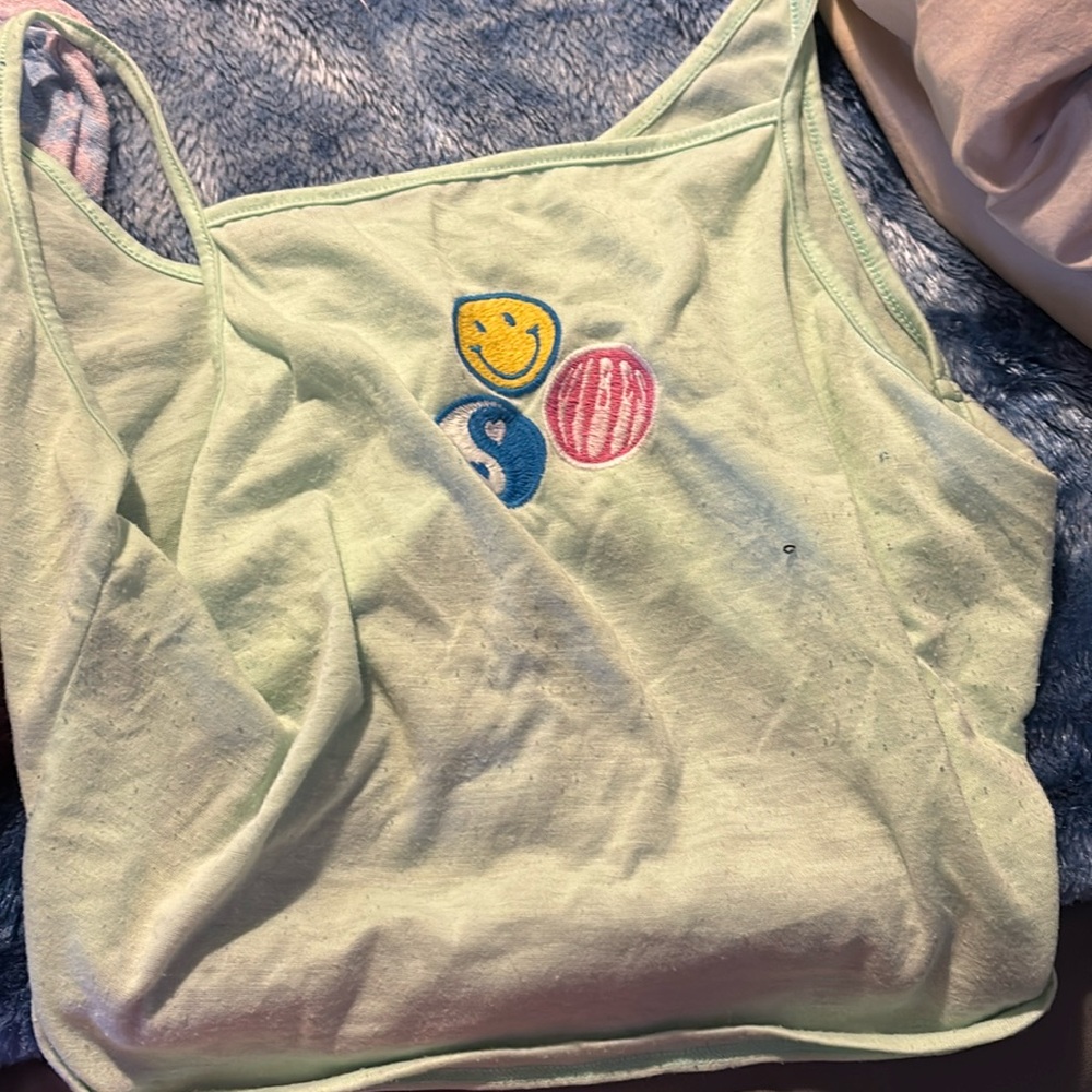Large crop top
